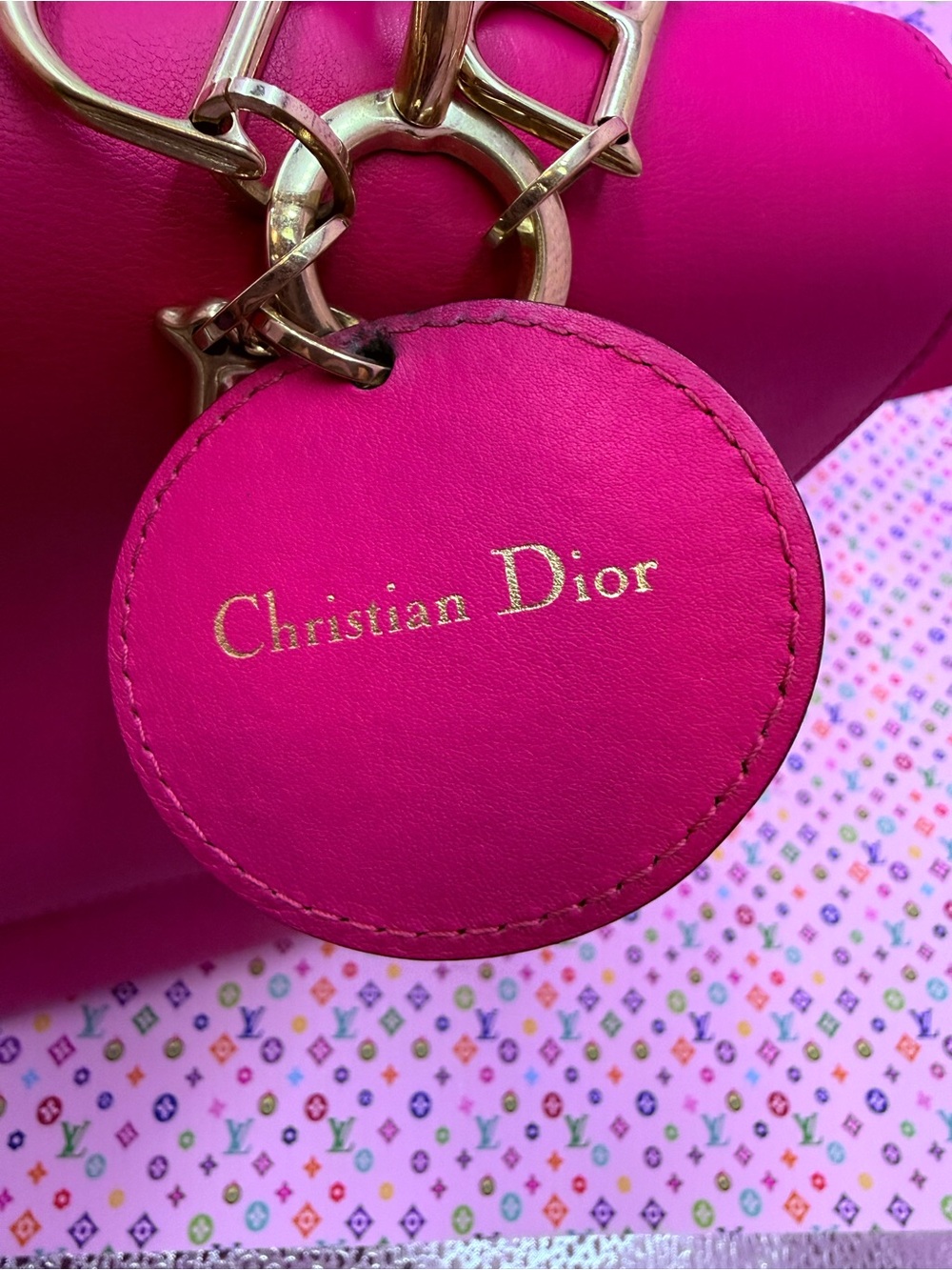 Christian Dior Diorissimo Flap Top Handle Satchel Bag - Picture 13 of 16